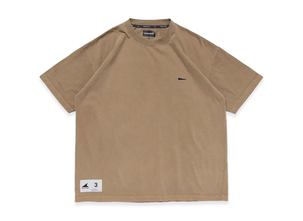 DESCENDANT Cachalot Organic Cotton SS Pigment Dye "Beige"