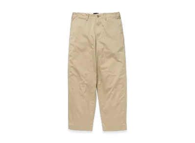 DESCENDANT Seafowl Twill Trousers "Beige"