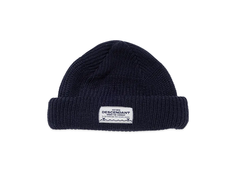 DESCENDANT Nabla Watch Cap "Navy"