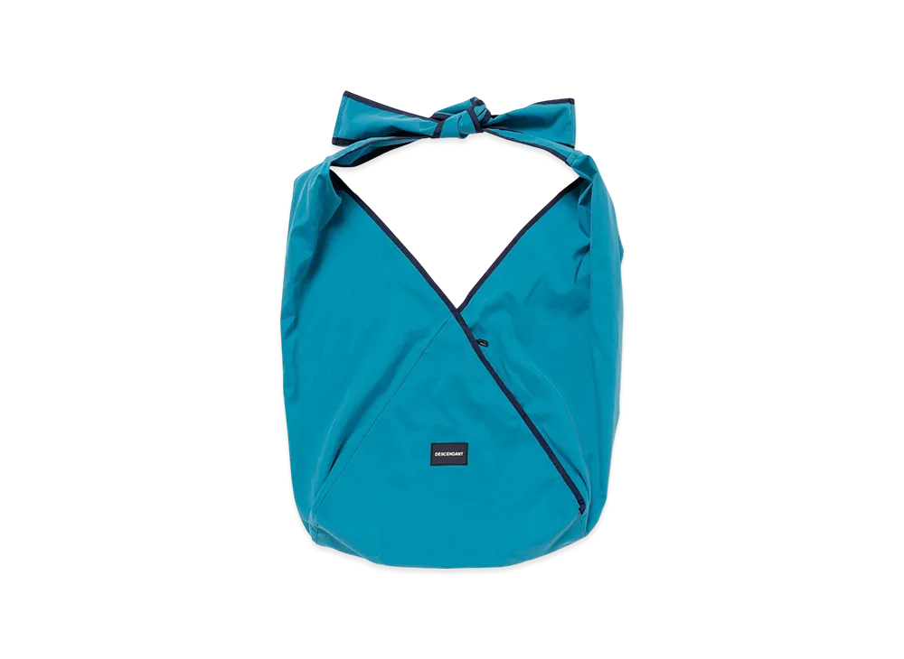 DESCENDANT Black Hole Nylon Bag "Teal"