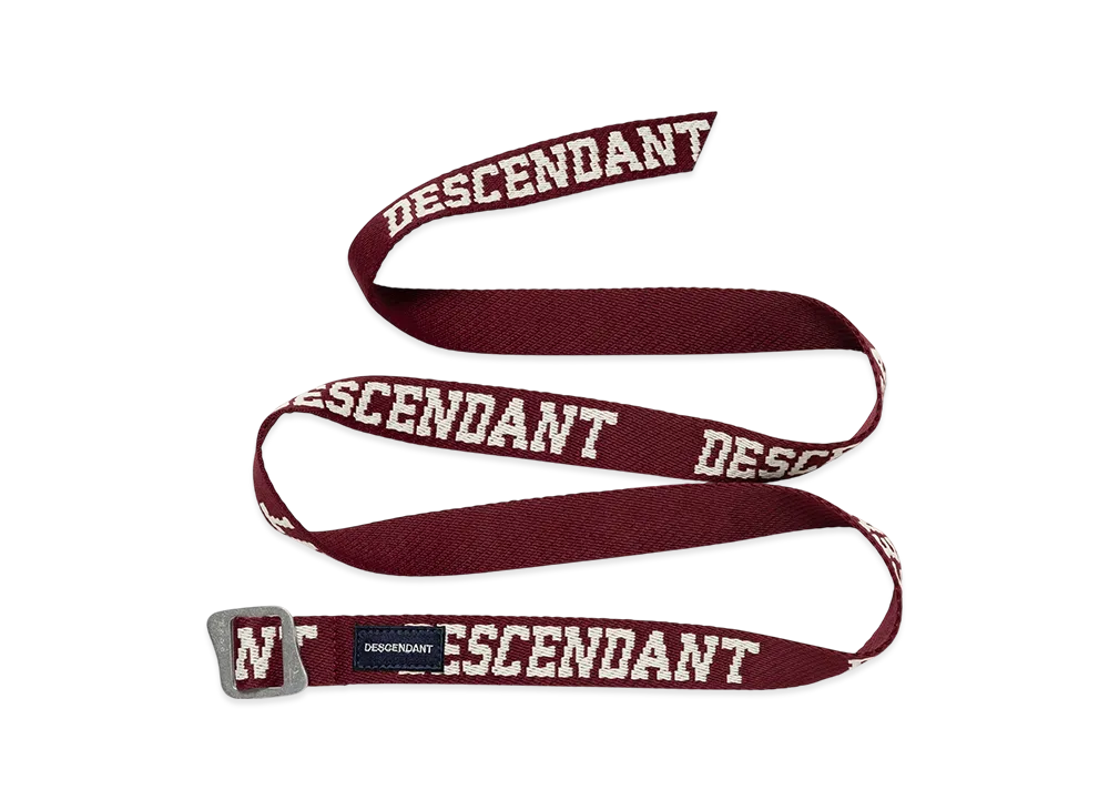 DESCENDANT Dirt Belt "Burgundy"