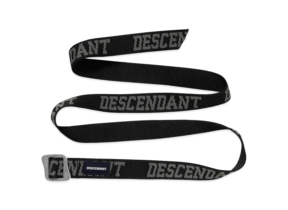 DESCENDANT Dirt Belt "Black"