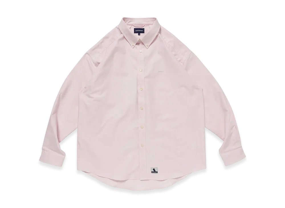 DESCENDANT Kennedy's Oxford LS Shirt "Pink"