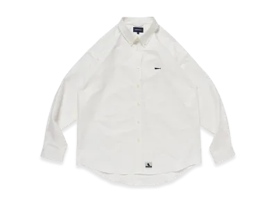DESCENDANT Kennedy's Oxford LS Shirt "White"