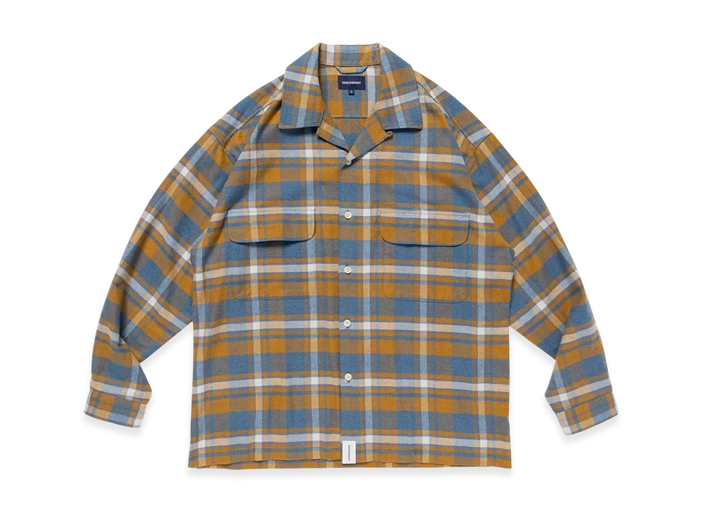 DESCENDANT Milpitas Plaid LS Shirt 