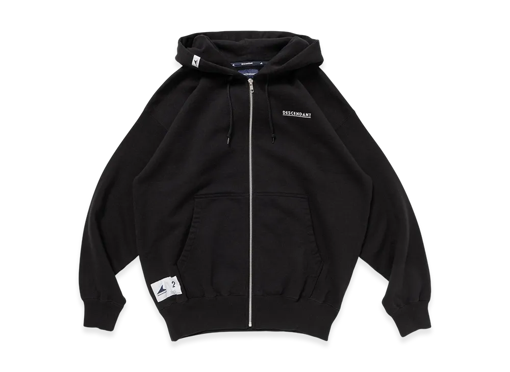 DESCENDANT OTL Zip Hoody "Black"