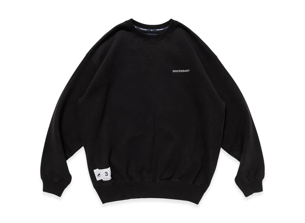 DESCENDANT ATH Crew Neck "Black"