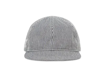 DESCENDANT A-3 Hickory Stripe Post O'Alls "Navy"