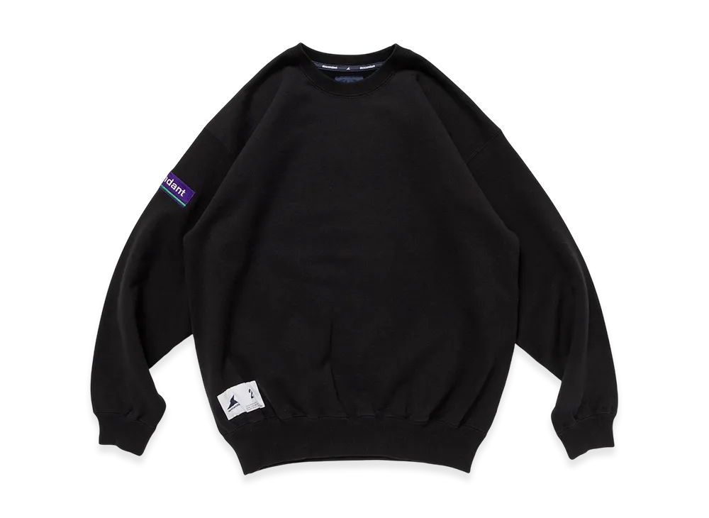 DESCENDANT Horizon Crew Neck "Black"