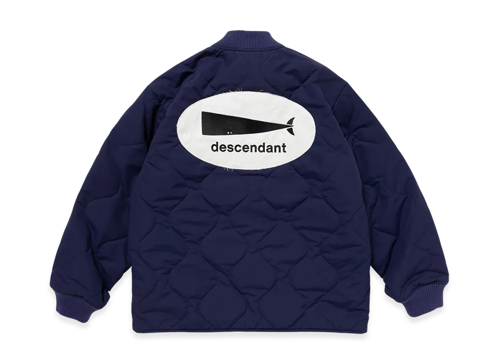 DESCENDANT Burns Padding Jacket "Navy"