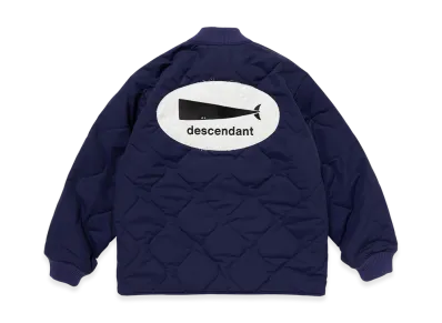 DESCENDANT Burns Padding Jacket "Navy"