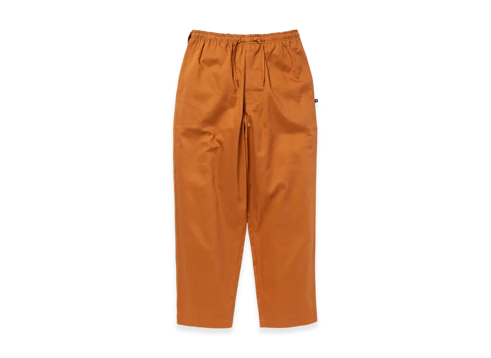DESCENDANT Shore Twill Beach Trousers "Orange"