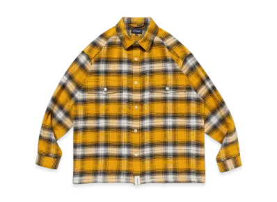 DESCENDANT Vanning Plaid LS Shirt "Yellow"