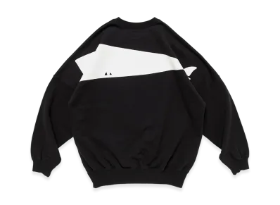DESCENDANT Cachalot Crew Neck "Black"