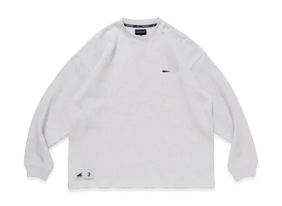 DESCENDANT Gaufre Waffle LS "Gray"