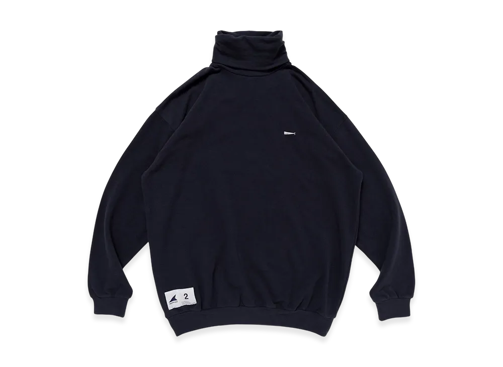 DESCENDANT Cylinder Turtle Neck "Navy"
