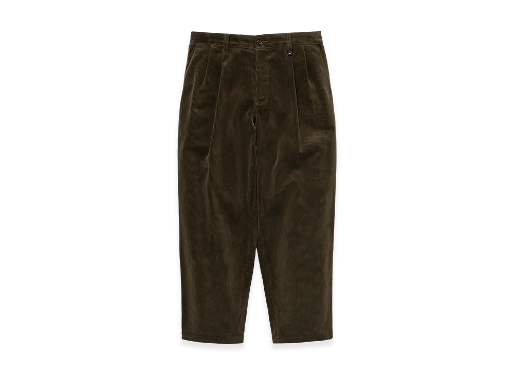 DESCENDANT DC-3 Corduroy Trousers "Olive Drab"