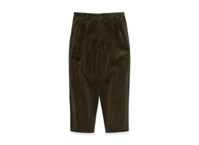 DESCENDANT DC-3 Corduroy Trousers "Olive Drab"