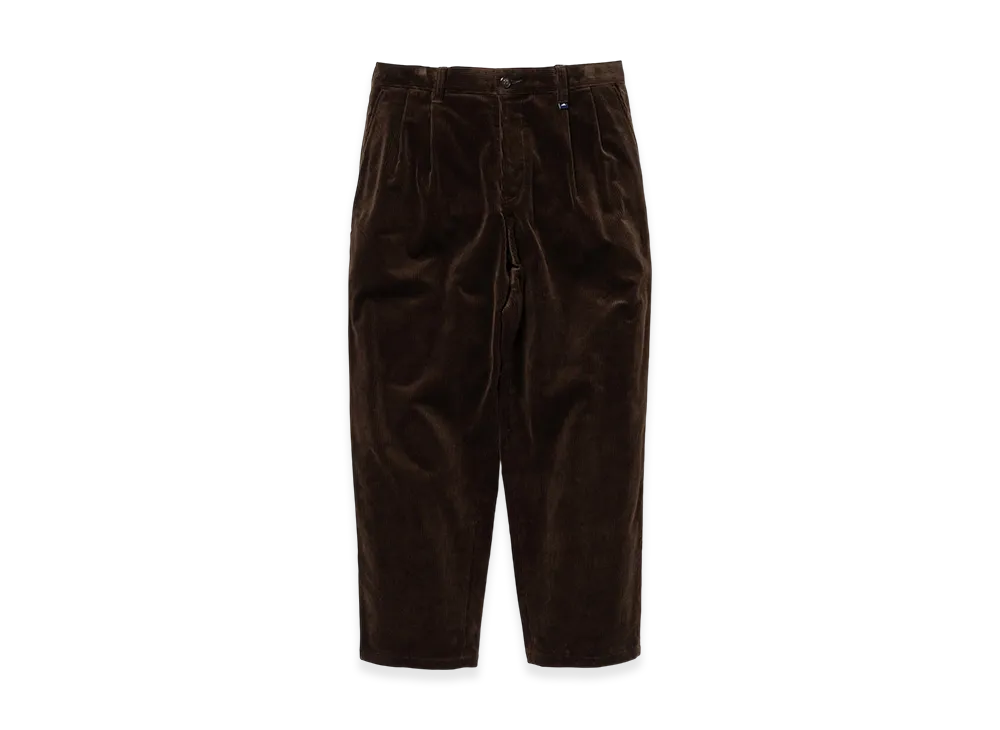 DESCENDANT DC-3 Corduroy Trousers "Brown"