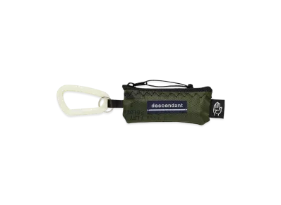 DESCENDANT Hangg Narrow Lip Case Takes Hands "Olive Drab"