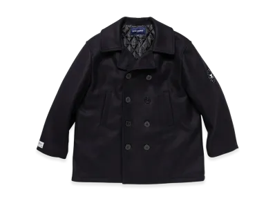 DESCENDANT Sub Wool Coat "Navy"