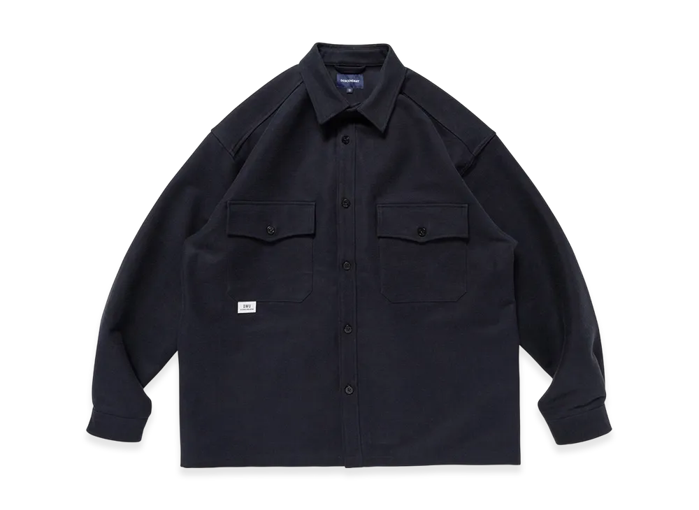 DESCENDANT CPO メルトンシャツジャケット ディセンダント 1SM DESCENDANT CPO メルトンシャツジャケット ディセンダント 1SM