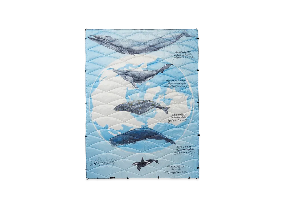 DESCENDANT Seafarers Puffer Blanket Nomadix "Multi"