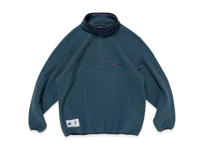 DESCENDANT Humming Fleece Pullover "Teal"
