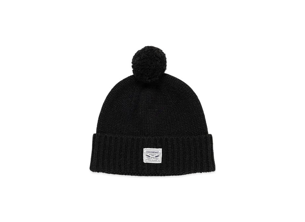 DESCENDANT Ski Beanie "Black"