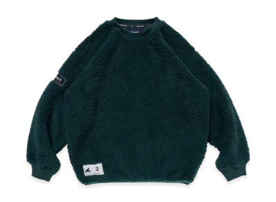 DESCENDANT Horizon Fleece Crew Neck "Green"