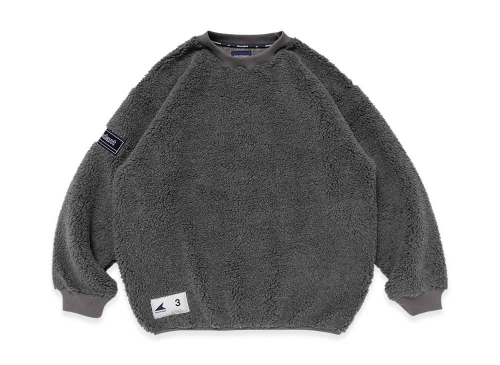 DESCENDANT Horizon Fleece Crew Neck "Gray"