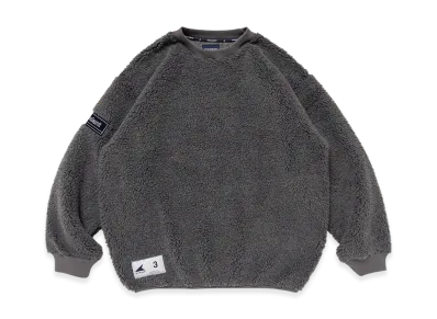 DESCENDANT Horizon Fleece Crew Neck "Gray"