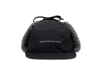 DESCENDANT Spur 5Panel Ear Flaps "Black"