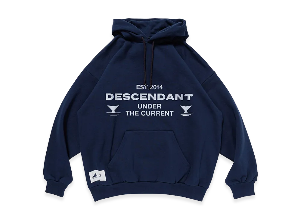 DESCENDANT Under The Current Hoody "Navy"