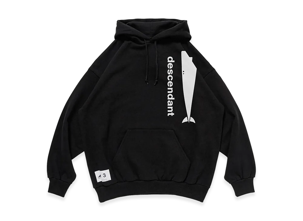 DESCENDANT Cachalot Hoody "Black"
