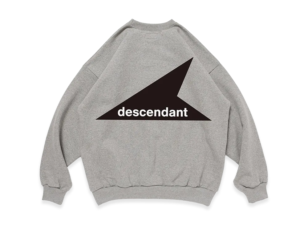 DESCENDANT Cetus Crew Neck "Gray"