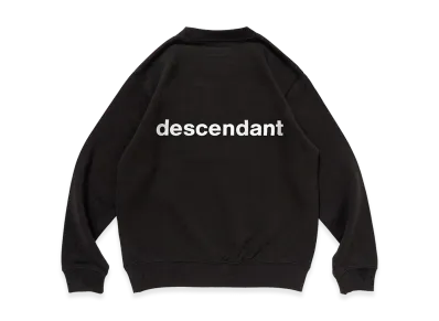 DESCENDANT Vortex Crew Neck Kids "Black"