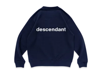 DESCENDANT Cetus Crew Neck Kids "Navy"