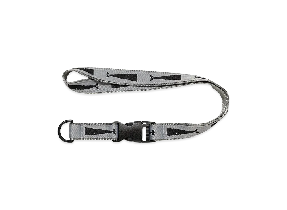 DESCENDANT Lanyard Wide Neck Strap "Gray"