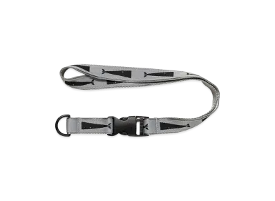 DESCENDANT Lanyard Wide Neck Strap "Gray"