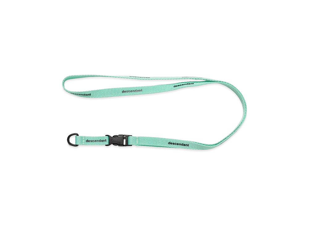 DESCENDANT Lanyard Narrow Neck Strap "Mint"