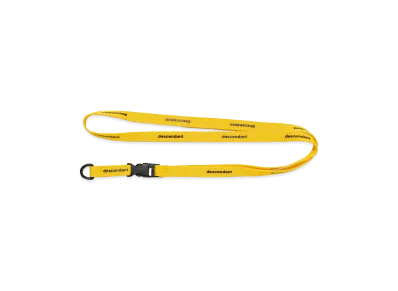 DESCENDANT Lanyard Narrow Neck Strap "Yellow"