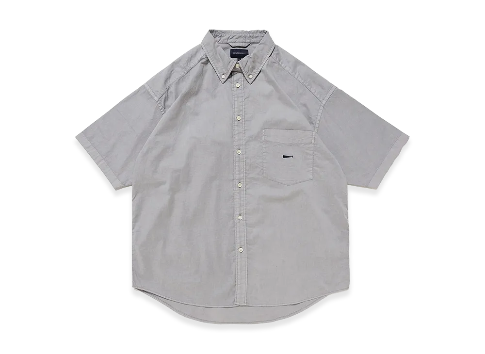 DESCENDANT Kennedy’s Oxford SS Shirt Pigment Dye "Gray"