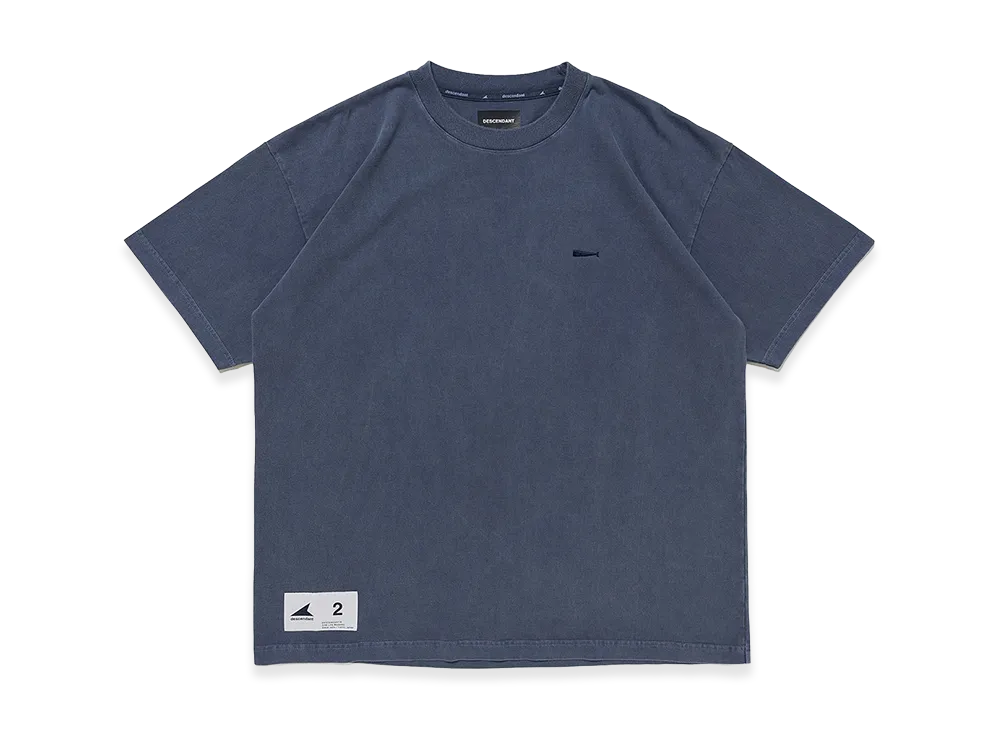 DESCENDANT Cachalot Organic Cotton SS Pigment Dye "Navy"
