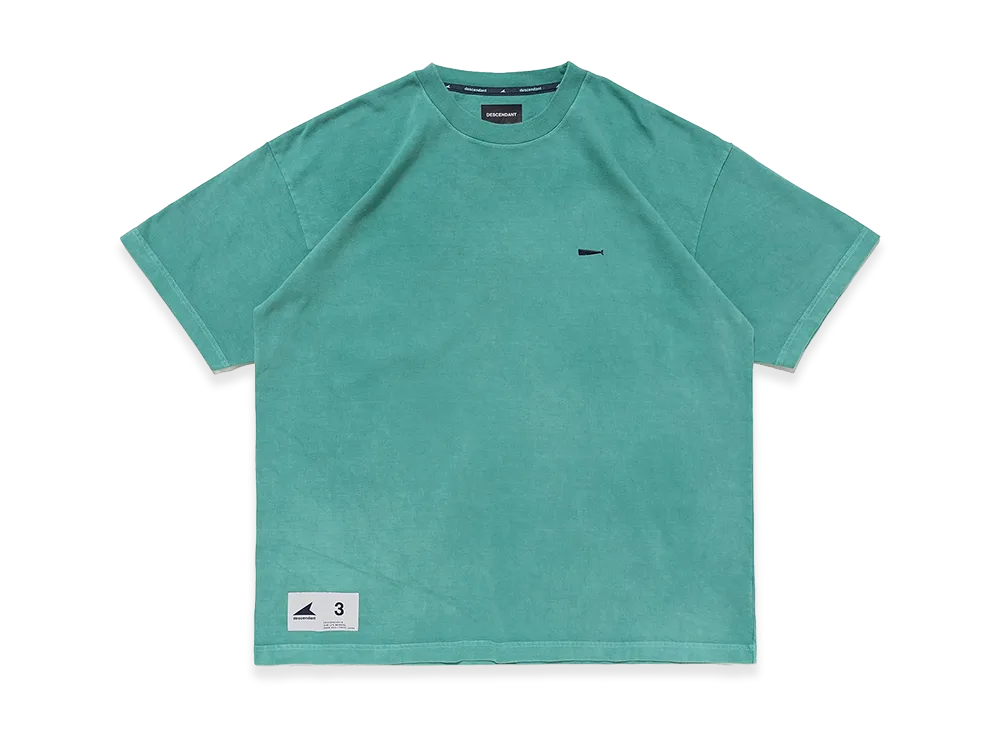 DESCENDANT Cachalot Organic Cotton SS Pigment Dye "Green"