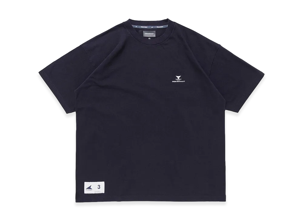 DESCENDANT Fluke Up Organic Cotton SS "Navy"