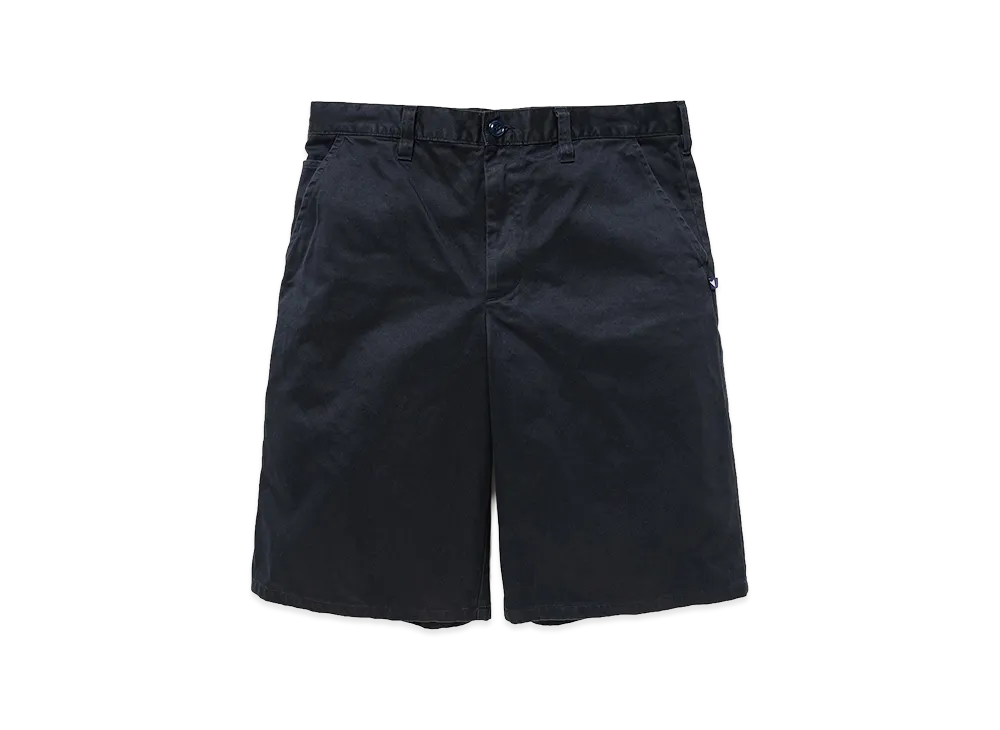 DESCENDANT Pit Twill Shorts "Navy"