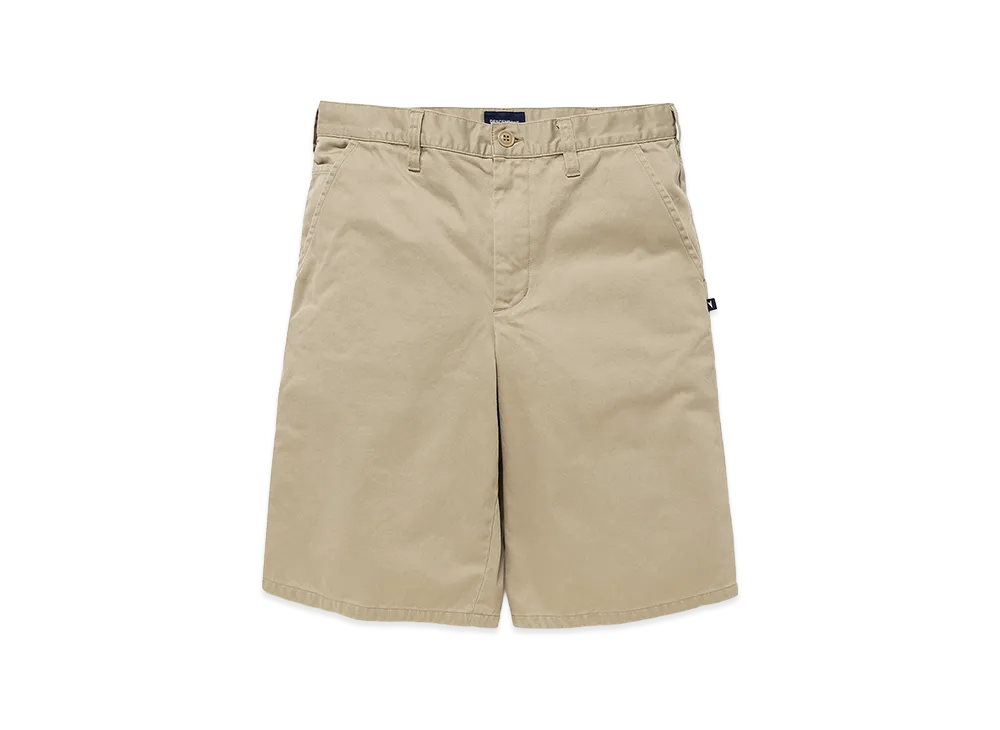 DESCENDANT Pit Twill Shorts "Khakee"