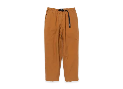 DESCENDANT Clasp Duck Trousers "Brown"