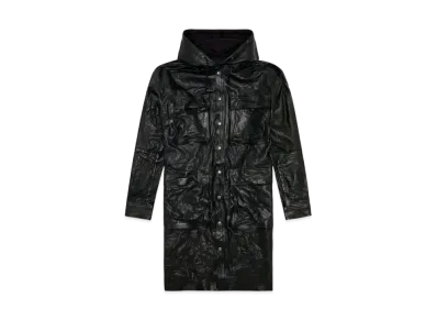 Diesel Leather Long Jacket "Black"